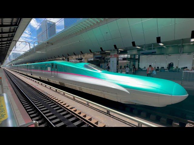 Riding the Japan's Fastest Bullet Train l HAYABUSA First Class Seat 