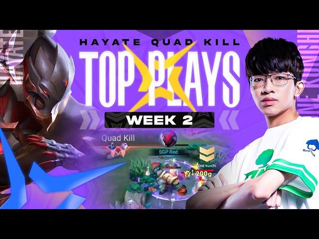 QUAD KILL CỦA HAYATE TIỄN ĐƯA SAIGON PHANTOM RA THẲNG SÂN BAY | TOP PLAYS #2 APL 2024