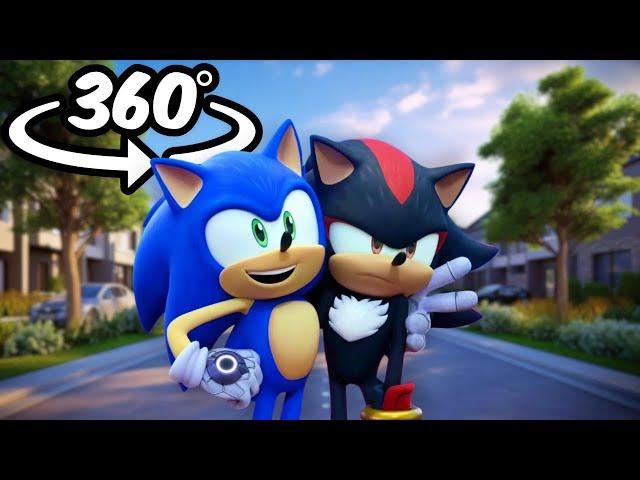 Sonic and Shadow In 360° - (Sonic the hedgehog 3)