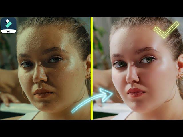 The BEST SMOOTH SKIN Effect In Video - Filmora Tutorial