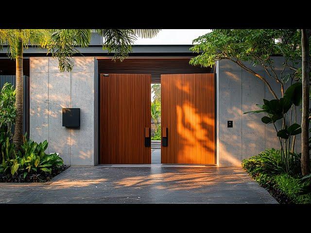 Bali-Inspired Modern Elegance: Tropical Concrete Homes with Stunning Indoor-Outdoor Décor