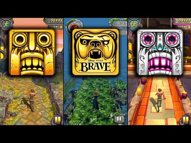 Temple Run 2 Sky Summit Vs Temple Run Brave Vs Temple Run 2 Spirits Cove - Endless Run Gameplay