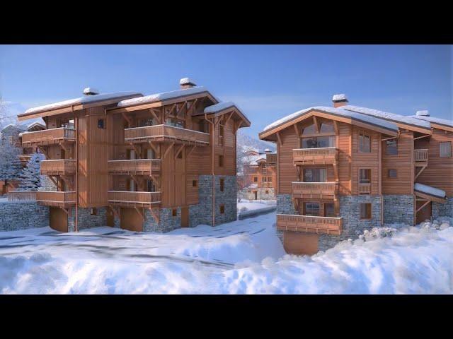 Luxury off plan Courchevel chalets for sale in Moriond