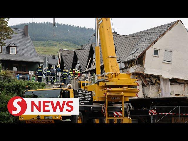 Hotel collapses near Germany's Moselle river, killing at least one