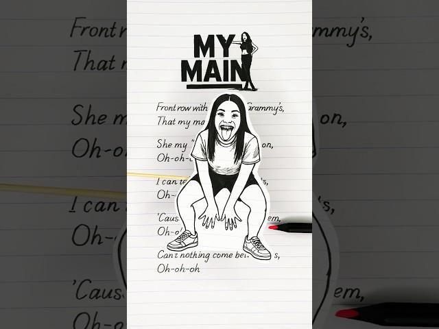 ‍️ My Main – Mila J (Lyrics + Subtitles) Dance TikTok Trend 