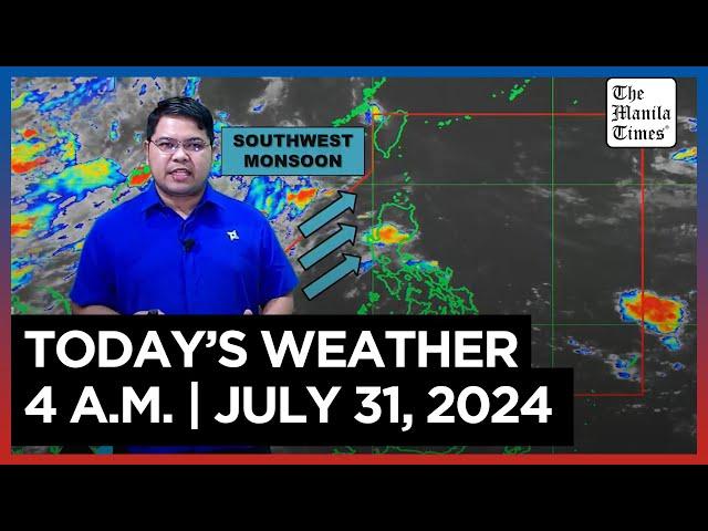 Today's Weather, 4 A.M. | July 31, 2024