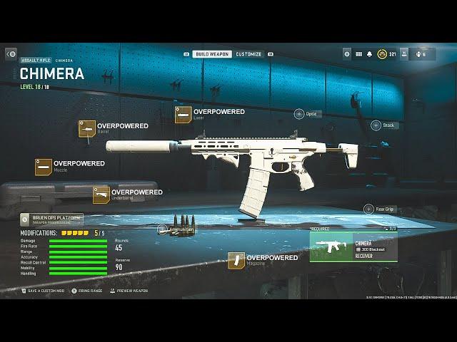 the *NEW* AIMBOT CHIMERA CLASS in MW2!  NO RECOIL! (Best CHIMERA Class Setup) - Modern Warfare 2