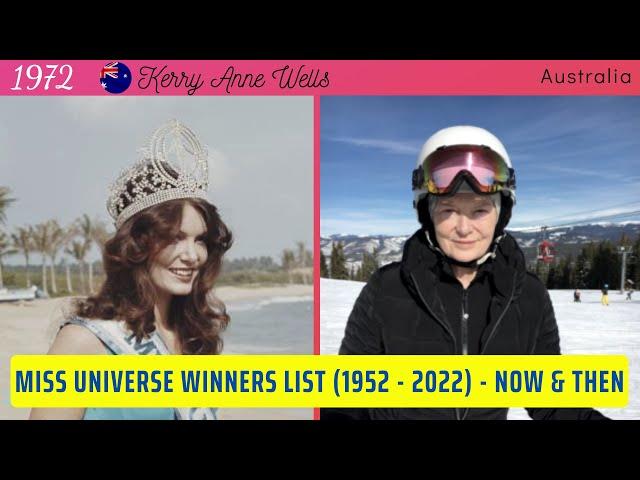 Miss Universe Winners List All The Time (1952-2022) | Now & Then | Young vs. Old | 2DATA Channel