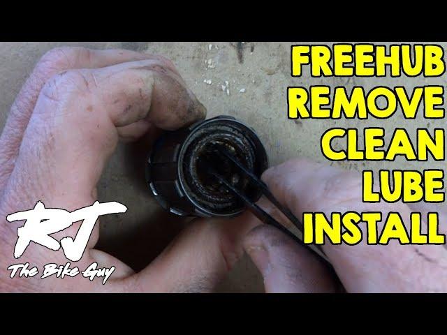 How To Remove/Clean/Degrease/Lube/Install A Freehub Body On A Bike Wheel