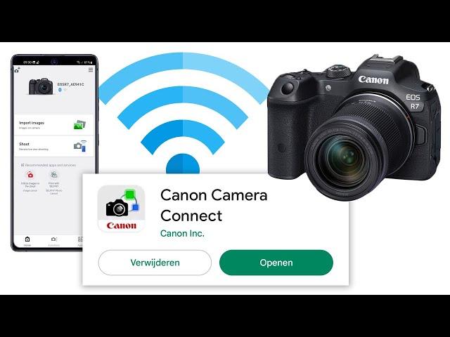 Canon Camera Connect-app 2023 | Deel 01 | Koppelen camera met telefoon (Dutch)