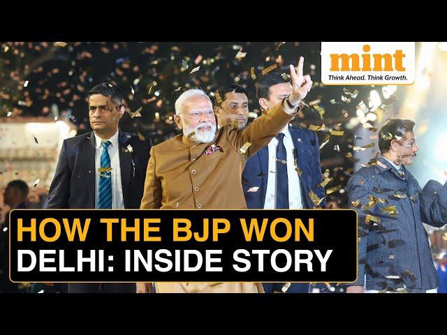 Delhi Election 2025: Behind BJP's '4000 Booth Strategy' That Helped Them Wrest Delhi From Kejriwal