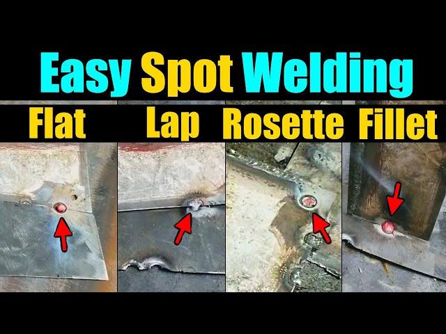 How To Spot Weld Using Gasless Welding | Flux Core Welding Tips And Tricks