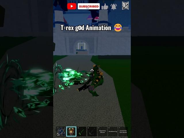 OMG  T-REX GOOFY ANIMATION  | BLOX FRUITS |#bloxfruits #roblox #bloxfruit #mayankswag