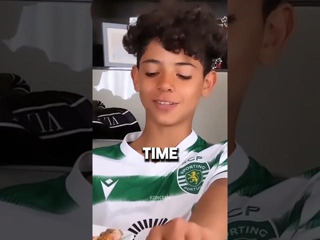 Cristiano Ronaldo Jr shocked the world with his unbelievable discipline 