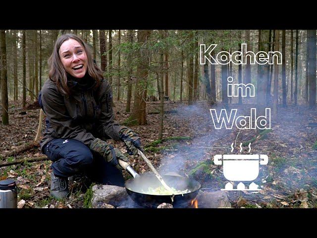 Winterliche Wirsingpfanne (One Pot) - Kochen am Lagerfeuer  | Sabrina Outdoor