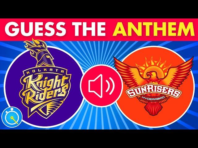 Guess The IPL Team By Anthem | IPL Quiz | IPL 2024