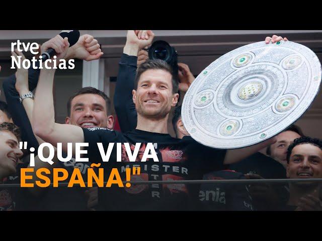 El BAYER LEVERKUSEN de XABI ALONSO GANA la PRIMERA BUNDESLIGA de su HISTORIA | RTVE Noticias