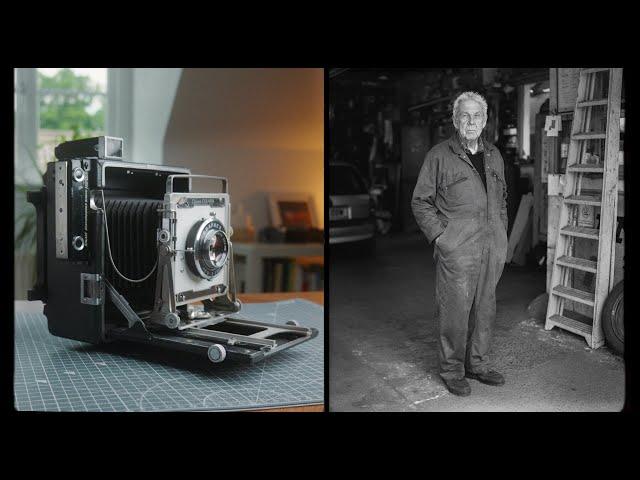 Repairing & Shooting With A Classic 4x5 Film Camera