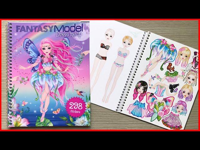 Dán hình thay trang phục công chúa thần tiên 298 miếng sticker - Fantasy model sticker  (Chim Xinh)