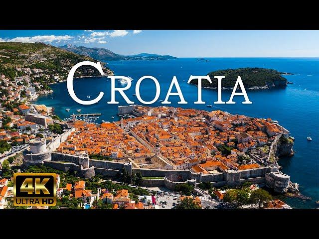 CROATIA 4K ULTRA HD - Scenic Relaxation Film With Relaxing Music - Peaceful Environments