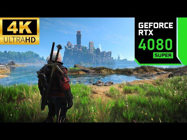 [4K] This Is What Witcher 3 On RTX 4080 Super Looks Like With MOD - NEW LOOK