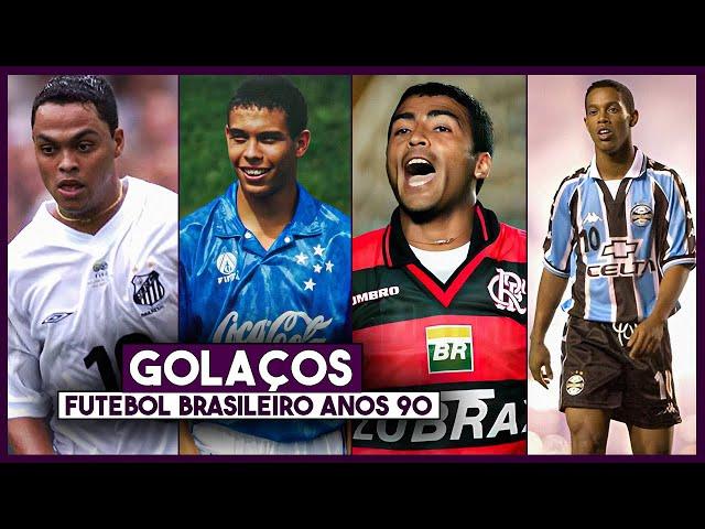 OLHA ESSE GOLAÇOS  do Futebol Brasileiro dos anos 90. Lembra de quais? FUTEBOL RAIZ!