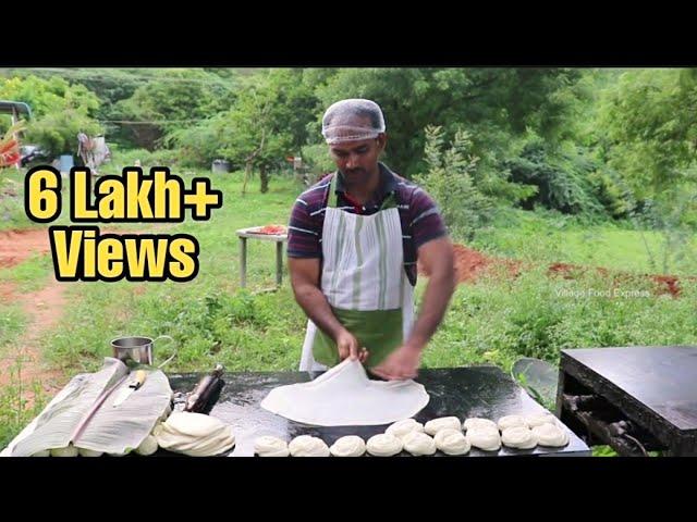 How To Make Layered Soft Parotta | Kerala Paratta | Village Food | Malabar Paratta