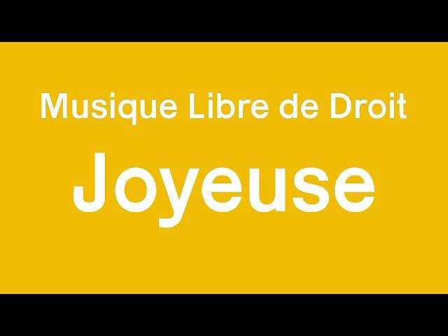 Musique Libre De Droits Joyeuse  Pour Montage Vidéo 