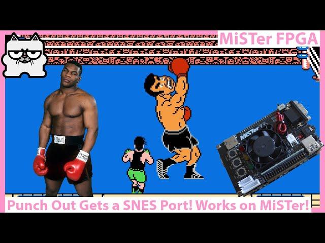 Mike Tyson's Punch Out Gets Ported to SNES and It Works on MiSTer FPGA!