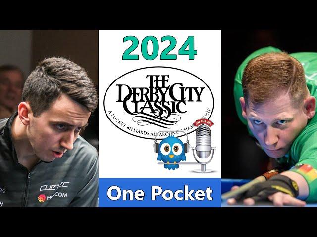 Fedor Gorst vs Brandon Shuff - One Pocket - 2024 Derby City Classic rd 8