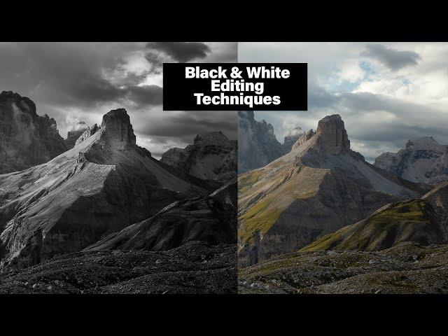 Landscape Photography: From Boring to Dramatic with Black and White Editing