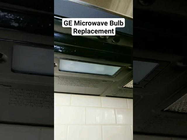 GE Microwave bulb #DIY #repair #amazonfinds