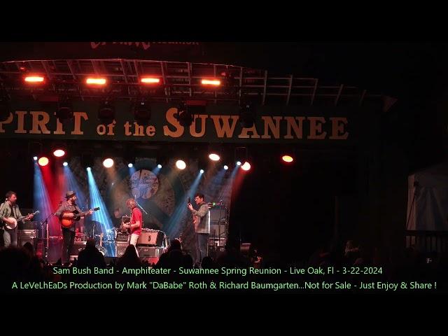 Sam Bush Band - Amphitheater - Suwannee Spring Reunion - Live Oak, Fl - 3-22-2024