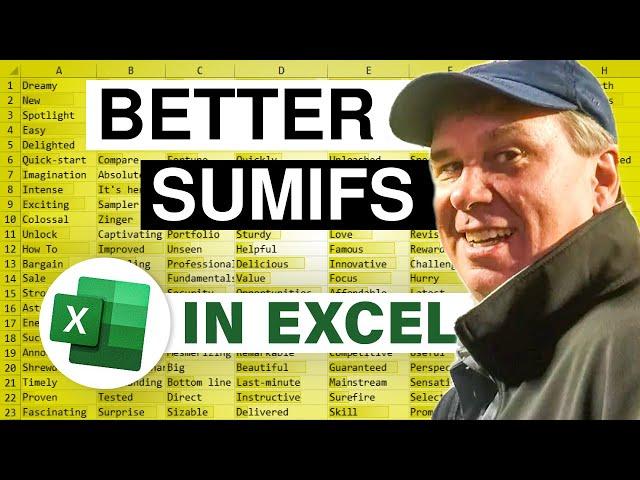 Excel - SUMIFS for multiple conditions - Episode 2043