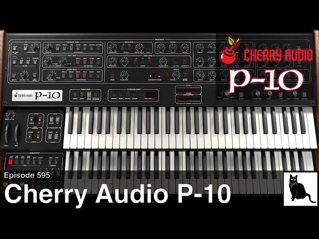 Cherry Audio P-10, the legendary behemoth Prophet 10 polysynth reborn