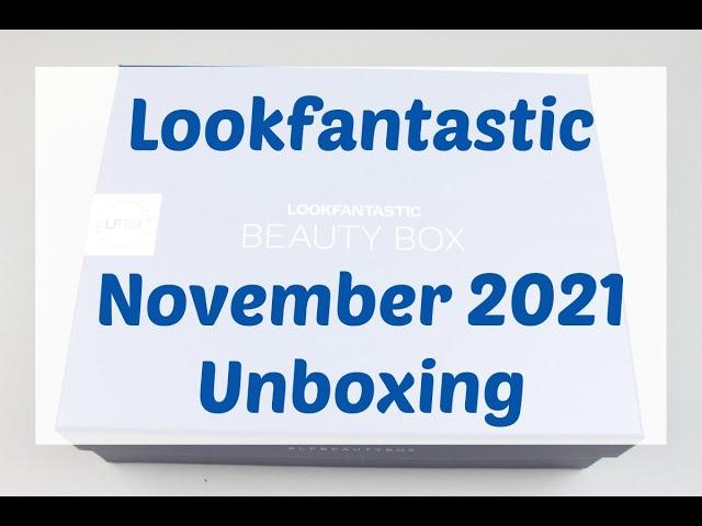 Lookfantastic Beauty Box November 2021 Unboxing & Review + Coupon