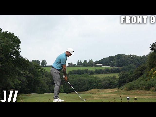 Playing the Toughest Golf Course in England with a Tour Pro!!!