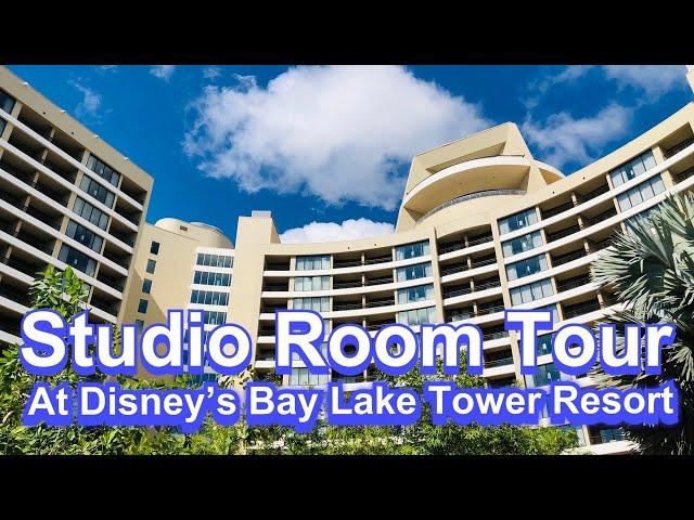 Studio Room Tour at Disney’s Bay Lake Tower Resort!