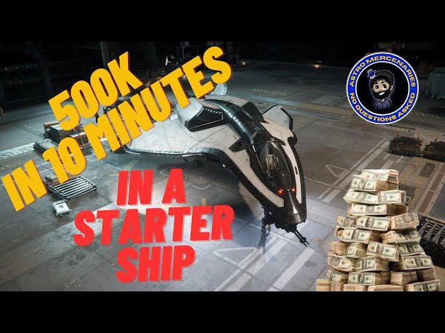 Best Way To Make Money In A Starter Ship | The Avenger Titan | Star Citizen 3.23.1