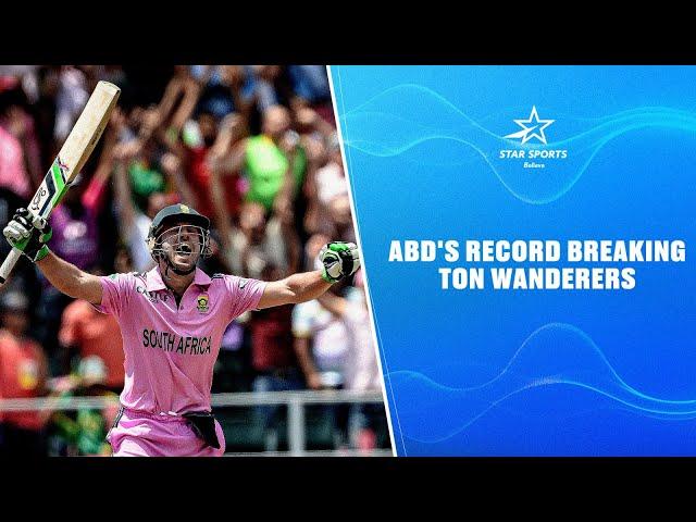 Ab de Villiers' record breaking 149 off 44 in ODI against West Indies in 2015