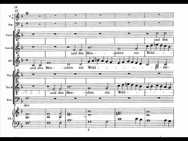 Heinrich Schütz: Weihnachtshistorie (1/2) SWV435