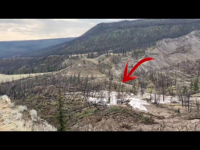 Chilcotin River is starting To overflow slide Area | video 5 Aug 2024