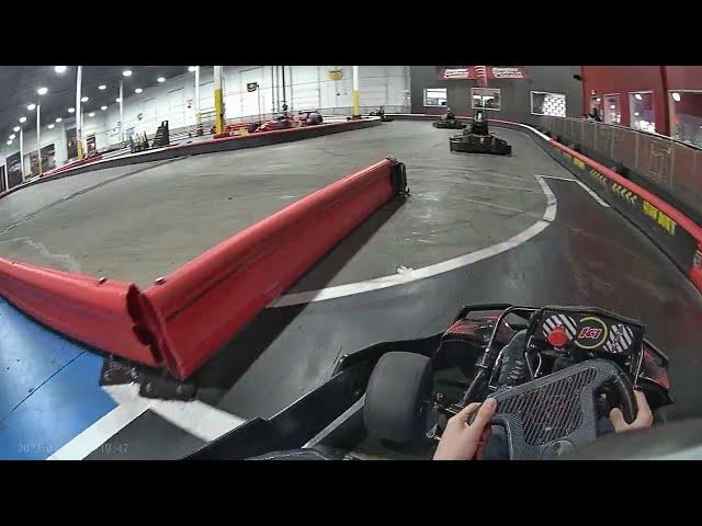 K1 Speed Go Karting Santa Clara POV - Indoor Electric E Karting