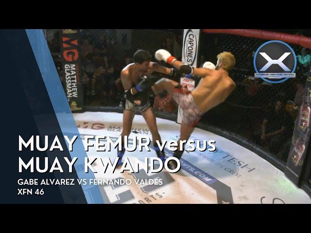 Lightweight Muay Thai Championship - Gabe Alvarez vs Fernando Valdes - XFN 46 at Renegades