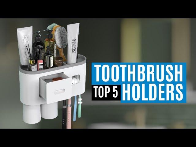 TOP 5 Best Toothbrush Holders for Bathroom (Buying Guide)