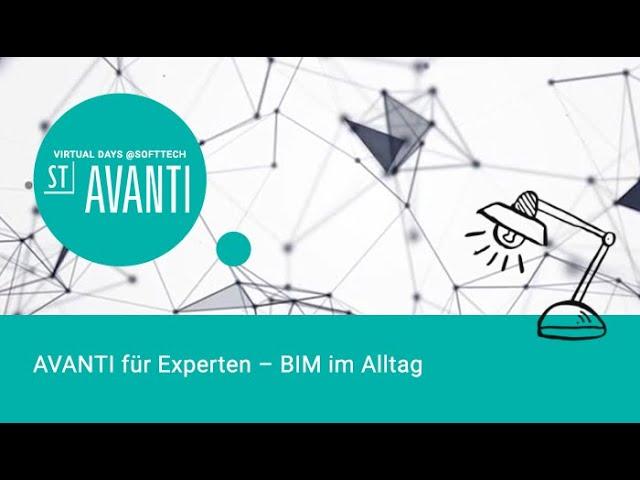 AVANTI für Experten - BIM im Alltag