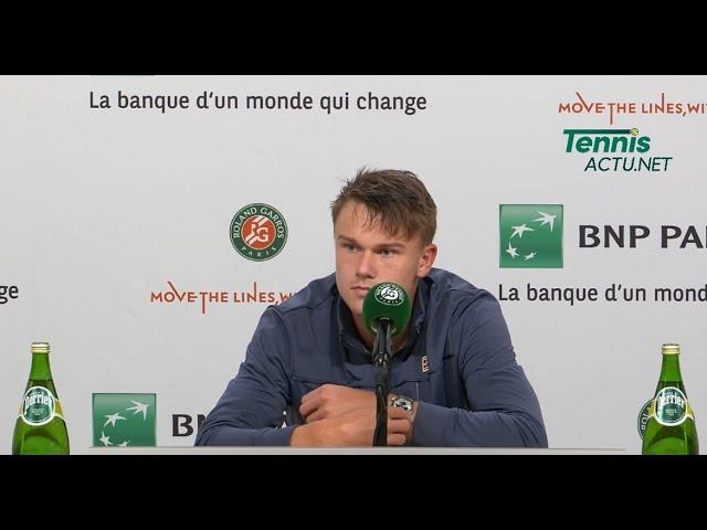 Tennis - Roland-Garros 2024 - Holger Rune : "I'm just happy to finish today so I can rest tomorrow"