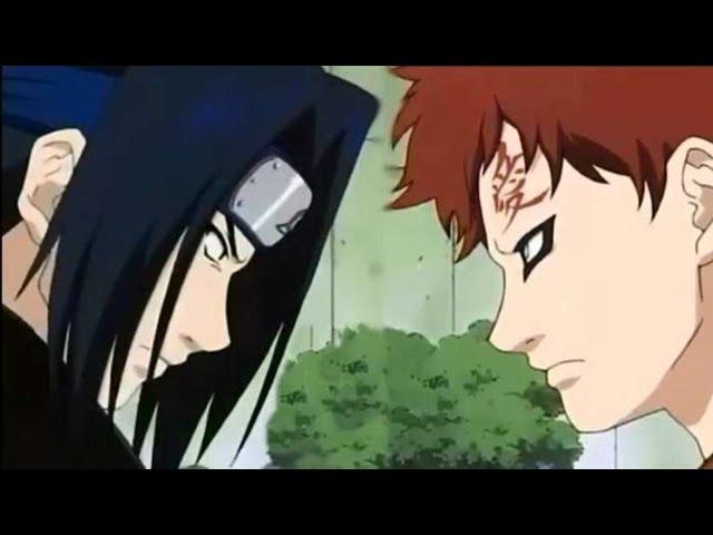 Sasuke VS Gara Full Fight in  Chunin Exams  English Dub