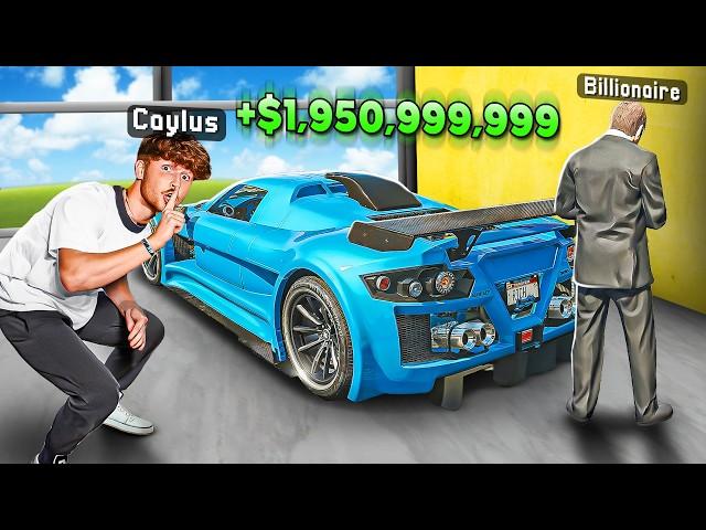 Stealing BILLIONAIRE SUPERCARS in GTA 5