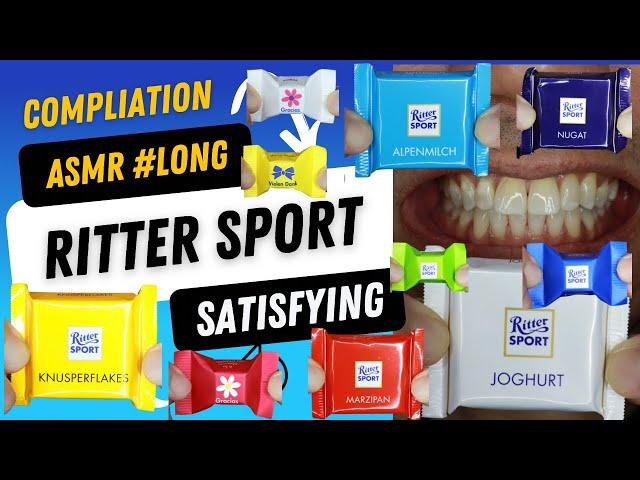 ASMR | Which is your Favourite Ritter Sport flavour⁉️#DoctorTristanPeh #ASMR #Shorts #Chocolates